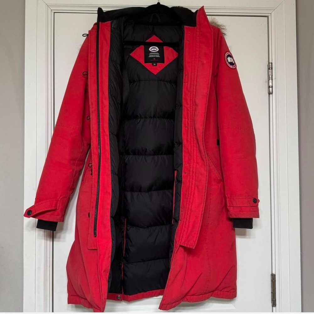 Canada Goose Red Parka